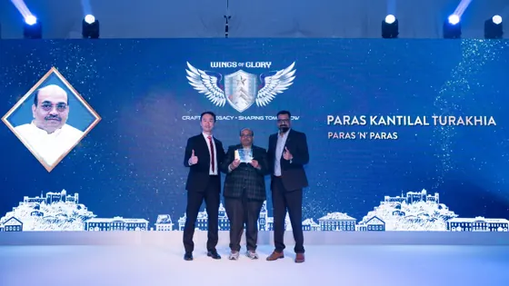 Paras N Paras honoured at Canon India's Wings of Glory recognition event
